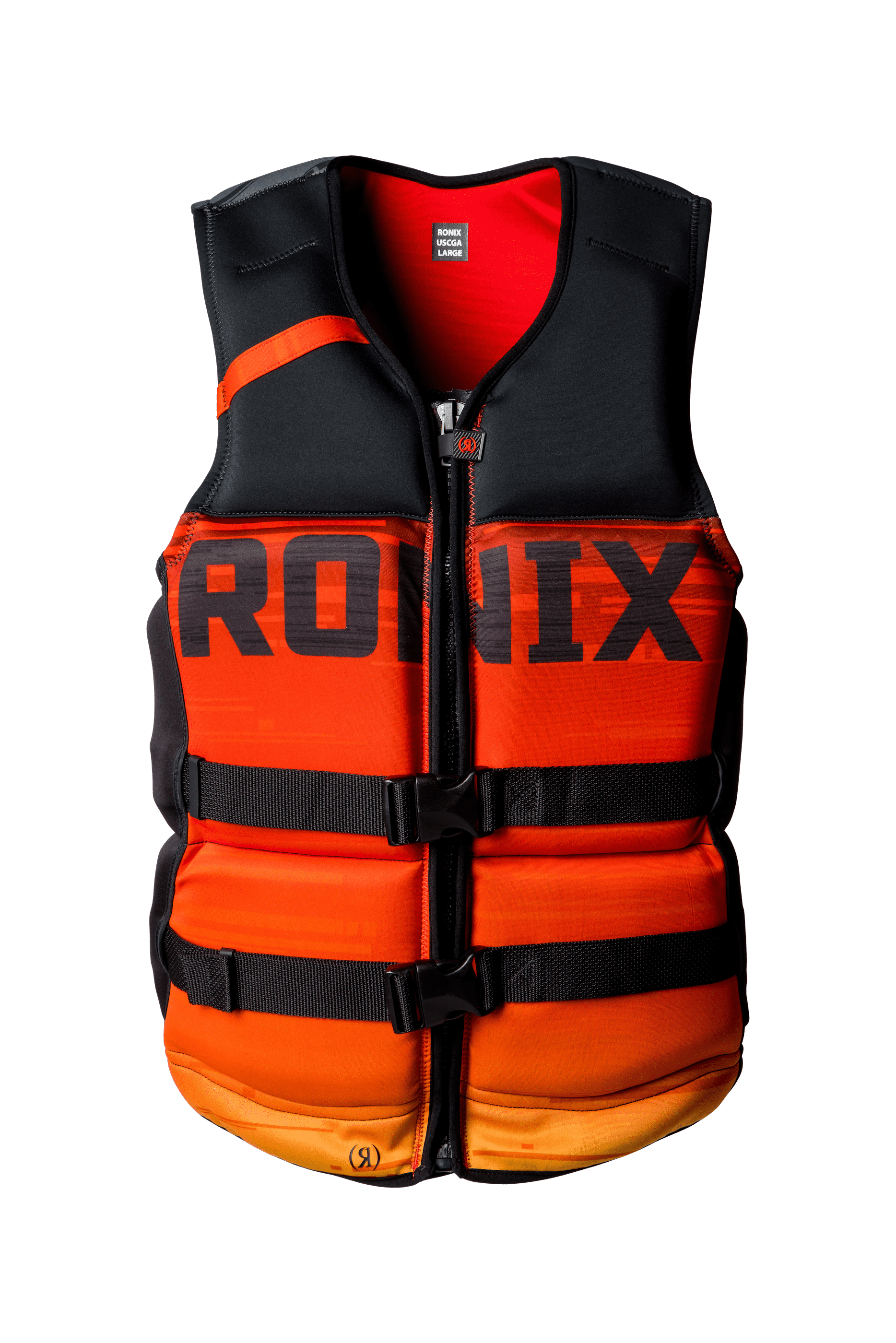 אפודת הצלה לגברים רוניקס כתום שחור - RONIX MEGACORP SURF CAPELLA 3.0