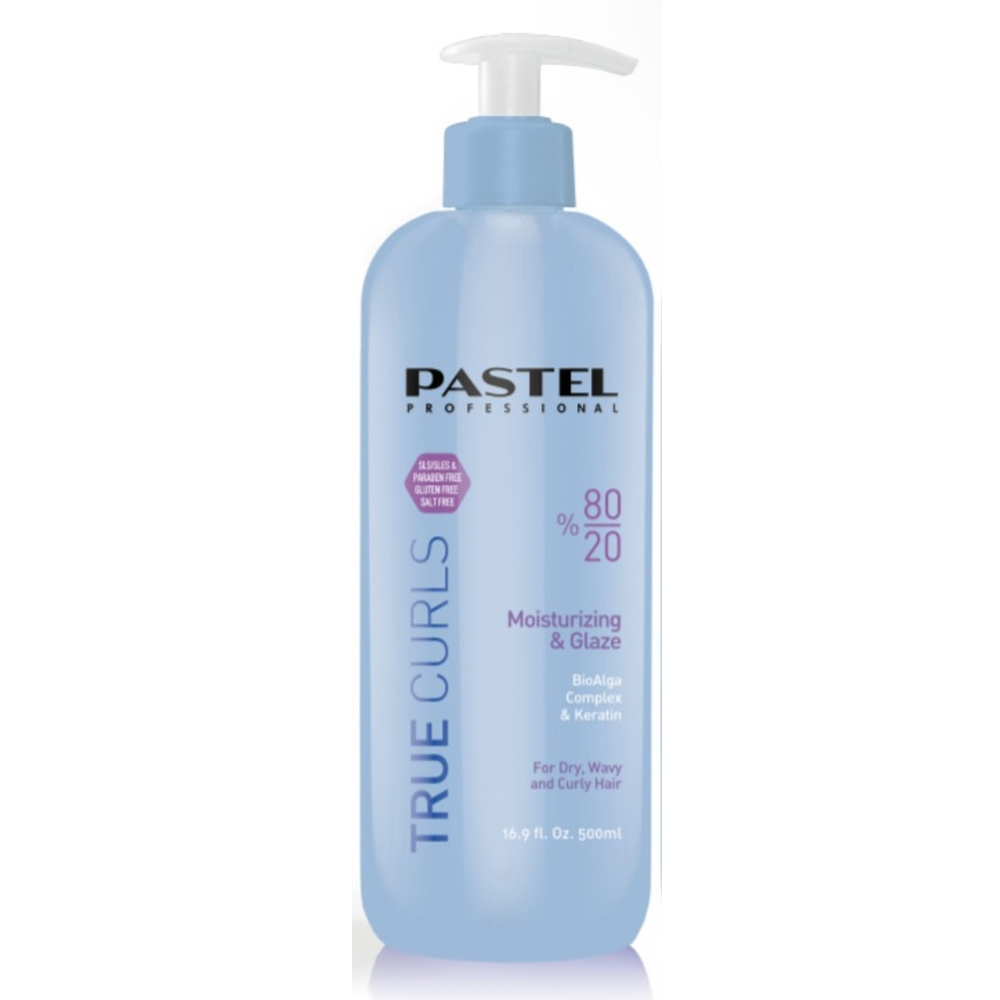 קרם גלייז 80/20 לעיצוב תלתלים 500ML פסטל PASTEL