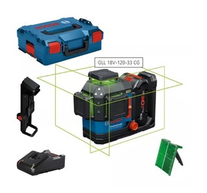 פלס לייזר GLL 18V-120-33 CG Professional