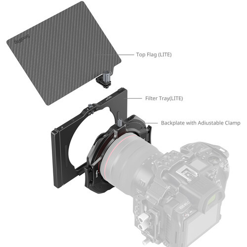 SmallRig 4409 Adjustable Clamp-On LITE Matte Box