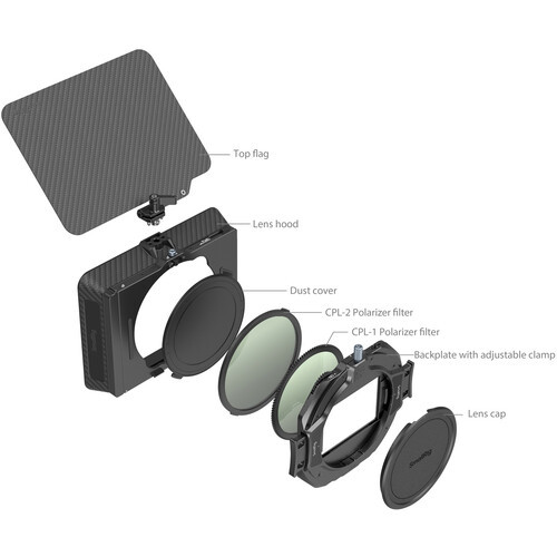SmallRig 4411 Matte Box with Adjustable Clamp and VND Kit