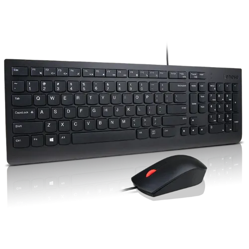 סט מקלדת ועכבר LENOVO Essential Wired Keyboard and Mouse Combo + Copilot 4X31R64417