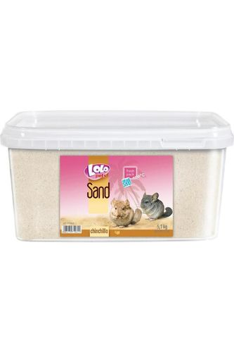 חול רחצה לצ’ינצ’ילות LOLO Pets בנפח 5.1 ק״ג
