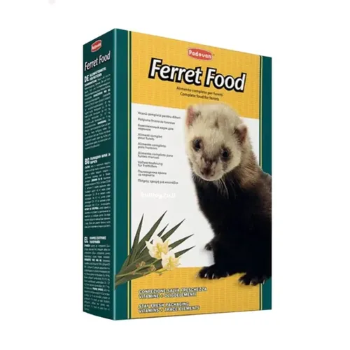מזון פרימיום לחמוסים Padovan Ferret Food בנפח 750 גרם