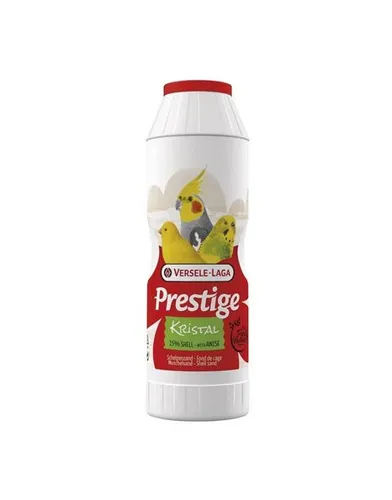 PRESTIGE KRISTAL- Seashell Sand for parrots | חול צדפים לתוכים פרסטיג' קריסטל 2 ק