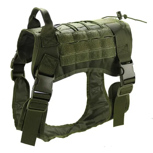  אפוד צבאי טקטי לכלבים – מידה L | Tactical Dog Vest