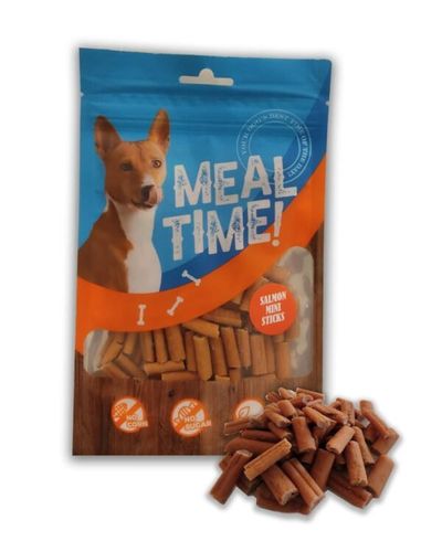 Meal Time – חטיף מקלוני סלמון לכלבים 80 גרם