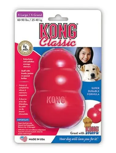 תבנית מלאה למוצר: KONG Classic XXL – צעצוע עמיד לכלבים גדולים