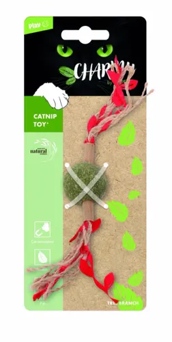 צעצוע קטניפ עם סרטים אדומים – Charmy by M-Pets