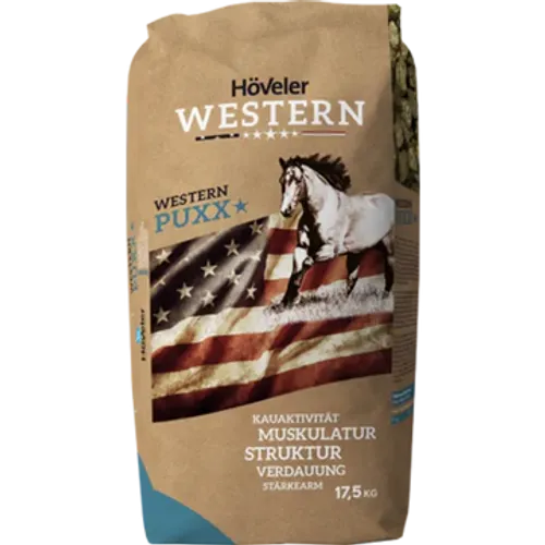  Höveler Western PXX 17.5KG – תערובת פרימיום לסוסי ווסטרן ופעילות גבוהה