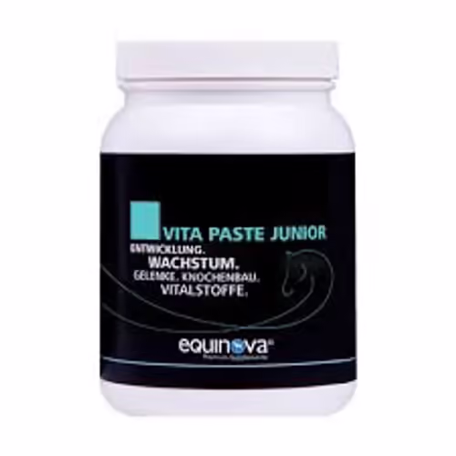  Equinova® Vita Paste Junior 1.5KG – תוסף ויטמינים לגורים, פוניטים וסייחים צעירים