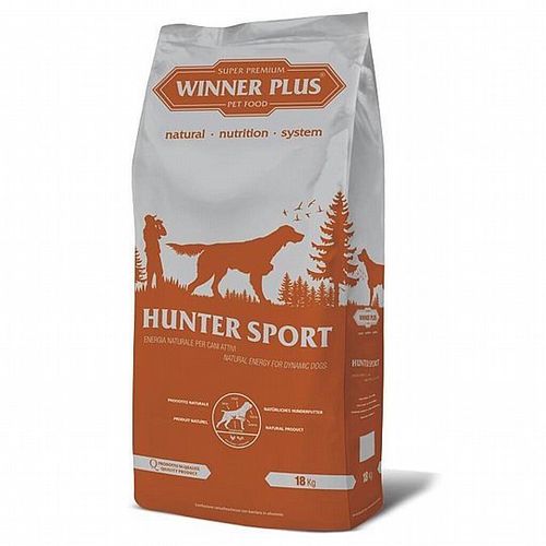  Winner Plus Hunter Sport – מזון סופר פרימיום לכלבים פעילים | 18 ק״ג