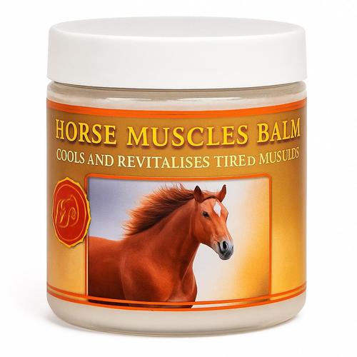 Bye-Fly 2000 – משחת שרירים מחממת לסוסים (Horse Muscles Balm 450ml)