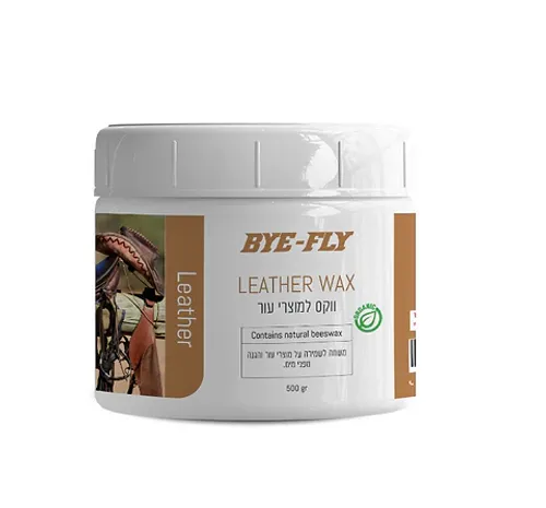 BYE-FLY Leather Wax – ווקס למוצרי עור (500 גרם)