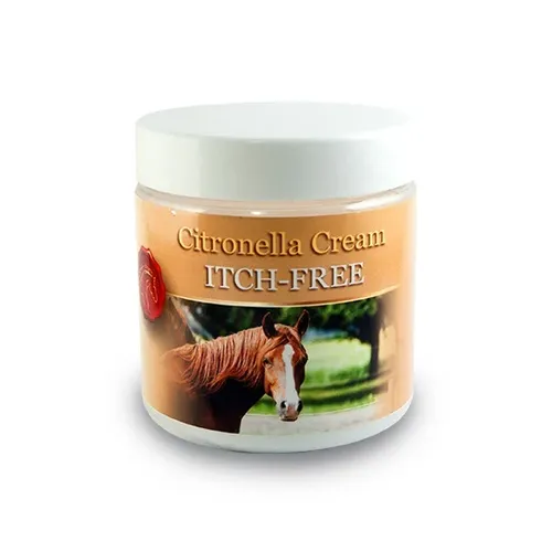 Citronella Cream ITCH-FREE – קרם ציטרונלה להרגעת גירוי ויתושים לסוסים