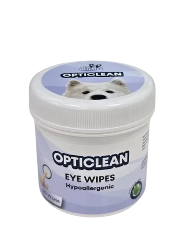 OPTICLEAN - מגבונים לניקוי עיניים לחיות מחמד (היפואלרגניים)