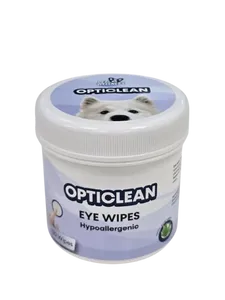  OPTICLEAN - מגבונים לניקוי עיניים לחיות מחמד (היפואלרגניים)