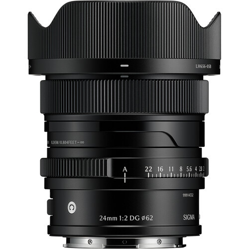 עדשת Sigma 24mm f/2 DG לפנסוניק