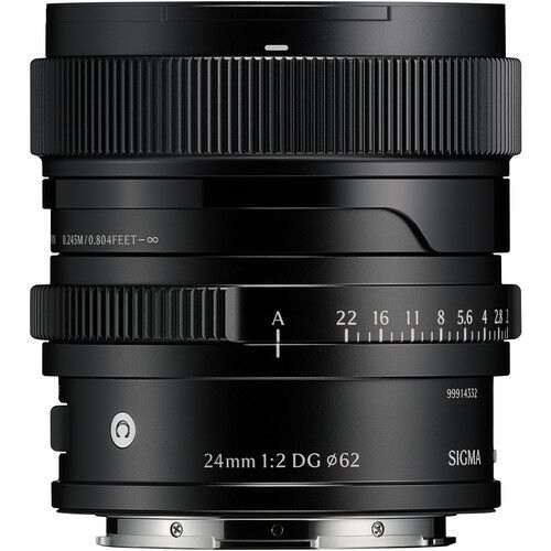 עדשת Sigma 24mm f/2 DG לפנסוניק