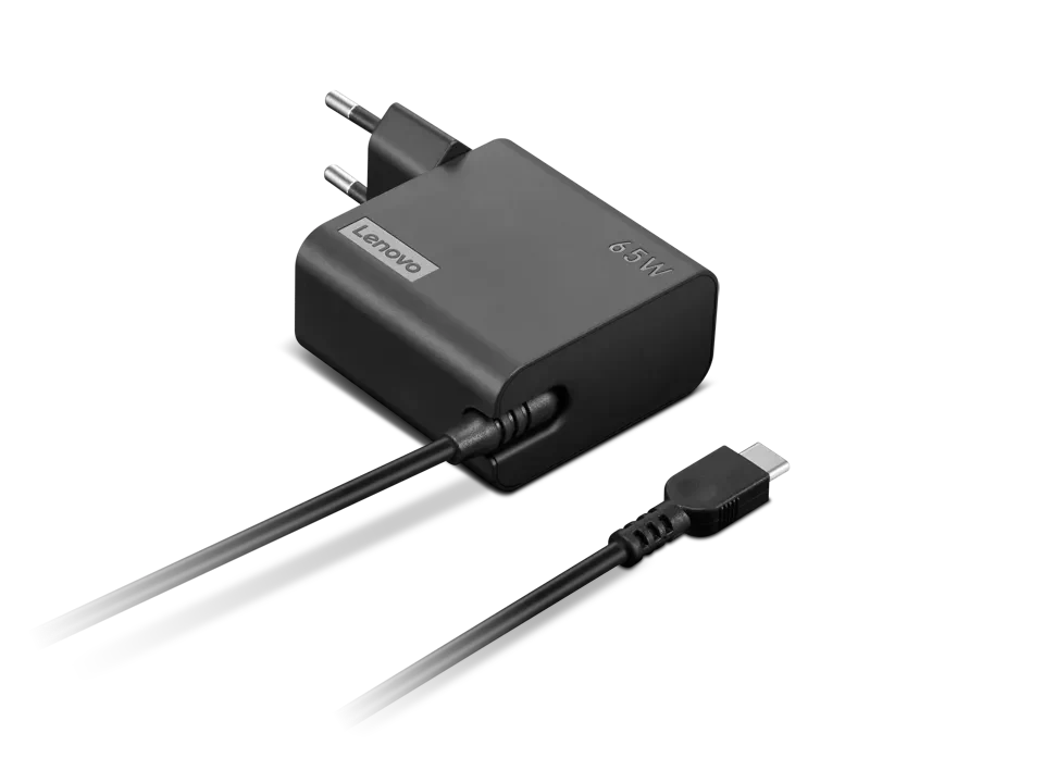 מטען לנייד LENOVO 65W Standard AC Adapter USB Type-C directly the wall 4X21L83773