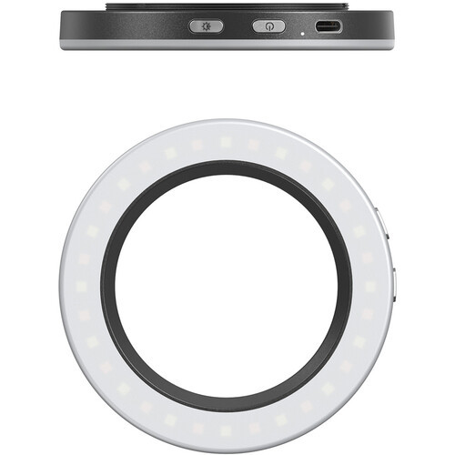 SmallRig 4873 67mm LED Bi-Color Video תאורת רינג
