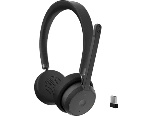 אוזניות LENOVO Wireless VoIP Headset | Bluetooth® 5.3 with USB-A re 4XD1M80020