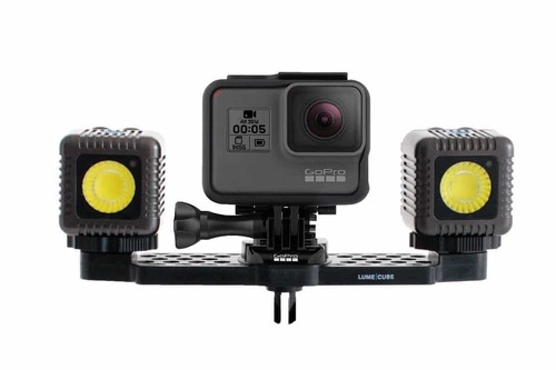 מתאם לחיבור פנס Lume Cube למצלמת GoPro