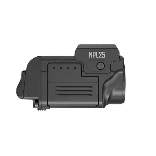 פנס טקטי קומפקטי לאקדח 900 לומן דגם Nitecore NPL25