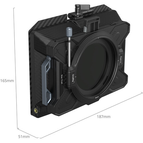 SmallRig 5011 95mm Matte Box Kit with CPL/VND Filter Set