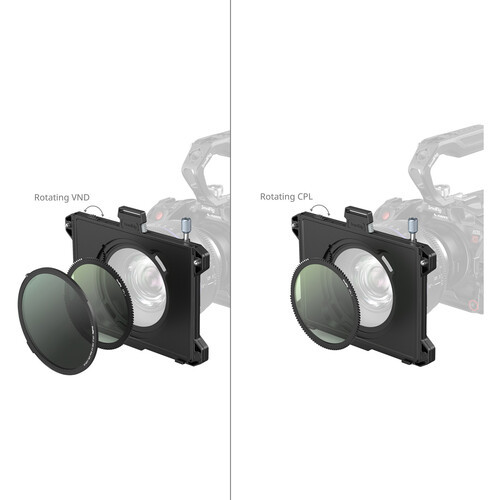 SmallRig 5011 95mm Matte Box Kit with CPL/VND Filter Set