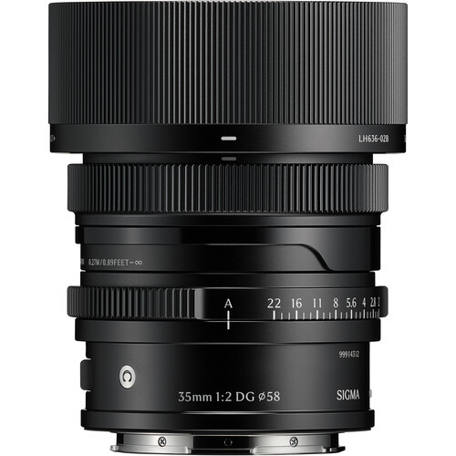 עדשת SIGMA 35mm F/2 DG לפנסוניק