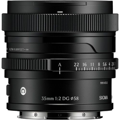 עדשת SIGMA 35mm F/2 DG לפנסוניק