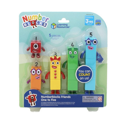 דמויות משחק נאמברבלוקס אחת עד חמש (5 חלקים)