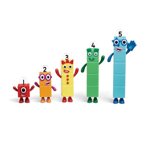 דמויות משחק נאמברבלוקס אחת עד חמש (5 חלקים)