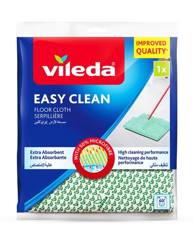 מטלית רצפה לספיגה יוצאת דופן וילדה VILEDA תוצרת יעקבי 