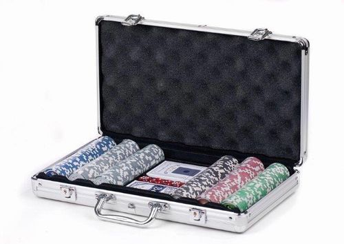 מזוודת פוקר 300 ז'יטונים DELUXE NY