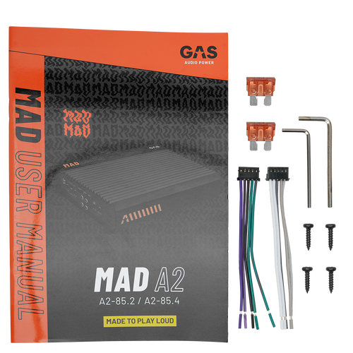מגבר 4 ערוצים MAD A2-85.4