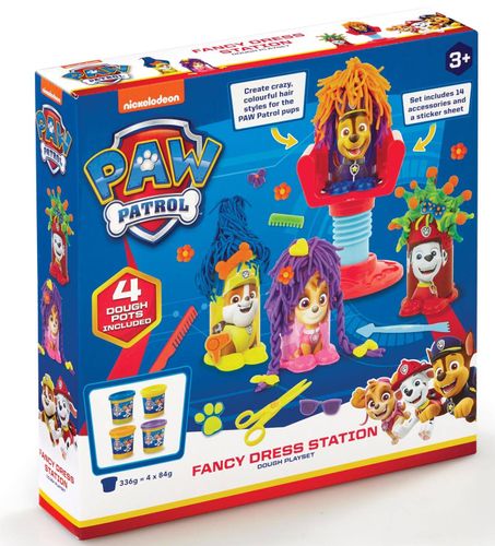 ערכת משחק ויצירה בבצק של מפרץ הרפתקאות עיצוב שיער עם 14 אביזרים