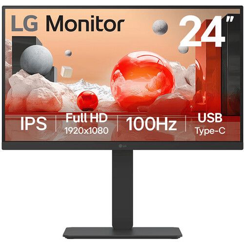 מסך מחשב LG 24BA650-B 23.8