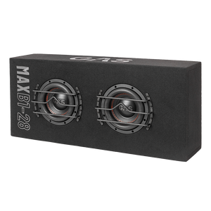 תיבת סאב GAS MAX B1-28 עם שני סאבים 8"