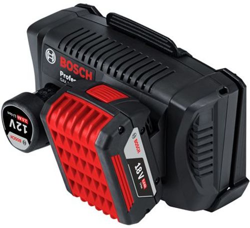 מטען מהיר כפול עם יציאת (USB)- BOSCH GAX 18V-30 Professional 10.8-18V