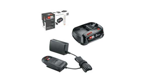 סוללה 2 אמפר ומטען עם סוללה אחת - BOSCH AL18V-20 PBA 18V