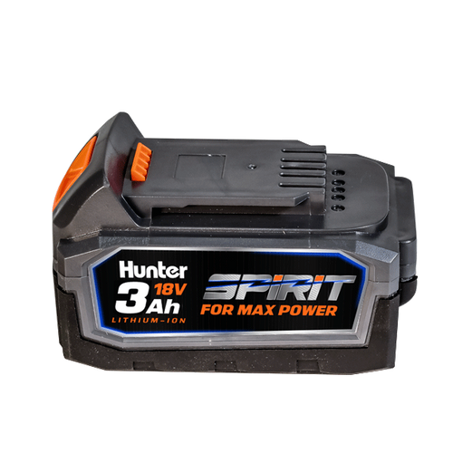 סוללה 18V 3 אמפר נטענת - HUNTER SPIRIT 102702-013 18V