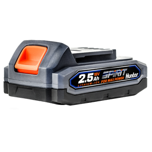 סוללה 2.5 אמפר נטענת - HUNTER SPIRIT 102702-012 18V