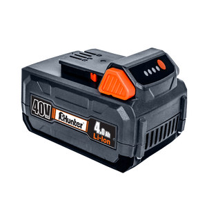 סוללה 40V 4Ah ליתיום-יון עם מחוון טעינה ומנגנון הגנה - HUNTER 102904-002 40V