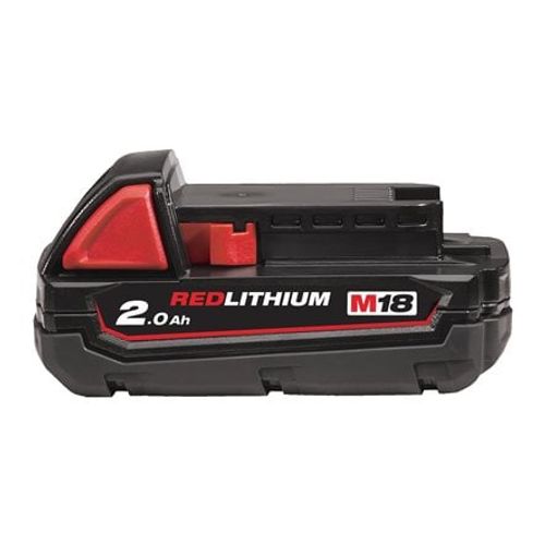 סוללה ליתיום 2.0 אמפר - MILWAUKEE M18 B2
