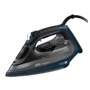 מגהץ ‏אדים 3200 וואט Braun SI9682DB כחול\שחור