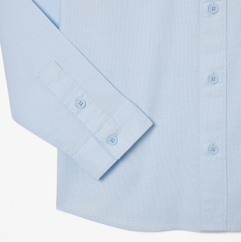 חולצת מכופתרת לקוסט Lacoste Oxford Breast Pocket Shirt | ילדים