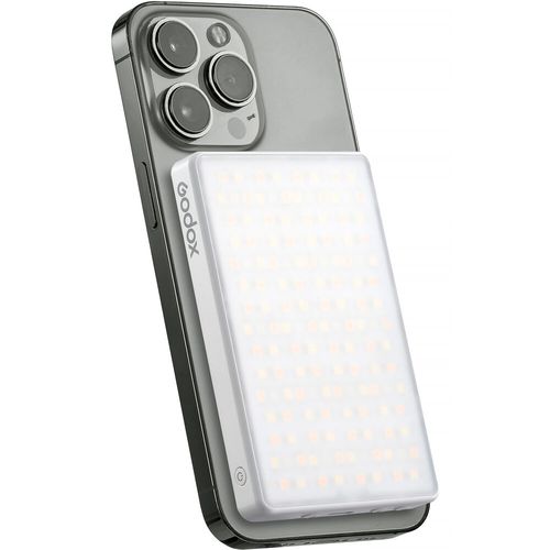 פנס וסוללה ניידת לסמארטפונים Godox MA5R RGB LED Light and Power Bank (Black)