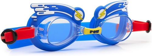 משקפת בריכה מעוצבת לילדים 100% סיליקון עם הגנת UV ומונע אדים - מיני טיל כחול (גיל 3+)